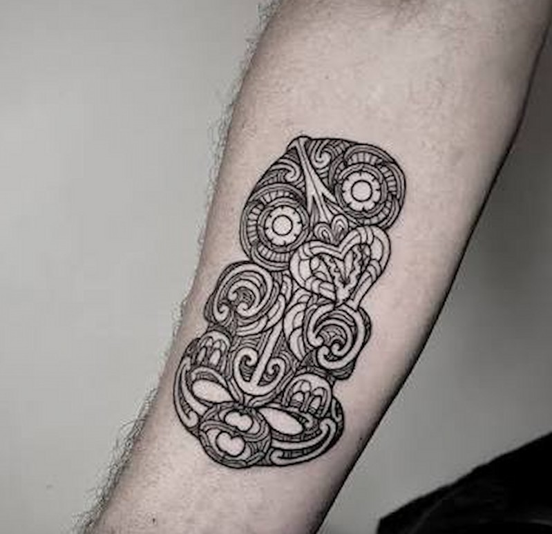 The hei tiki maori tattoo