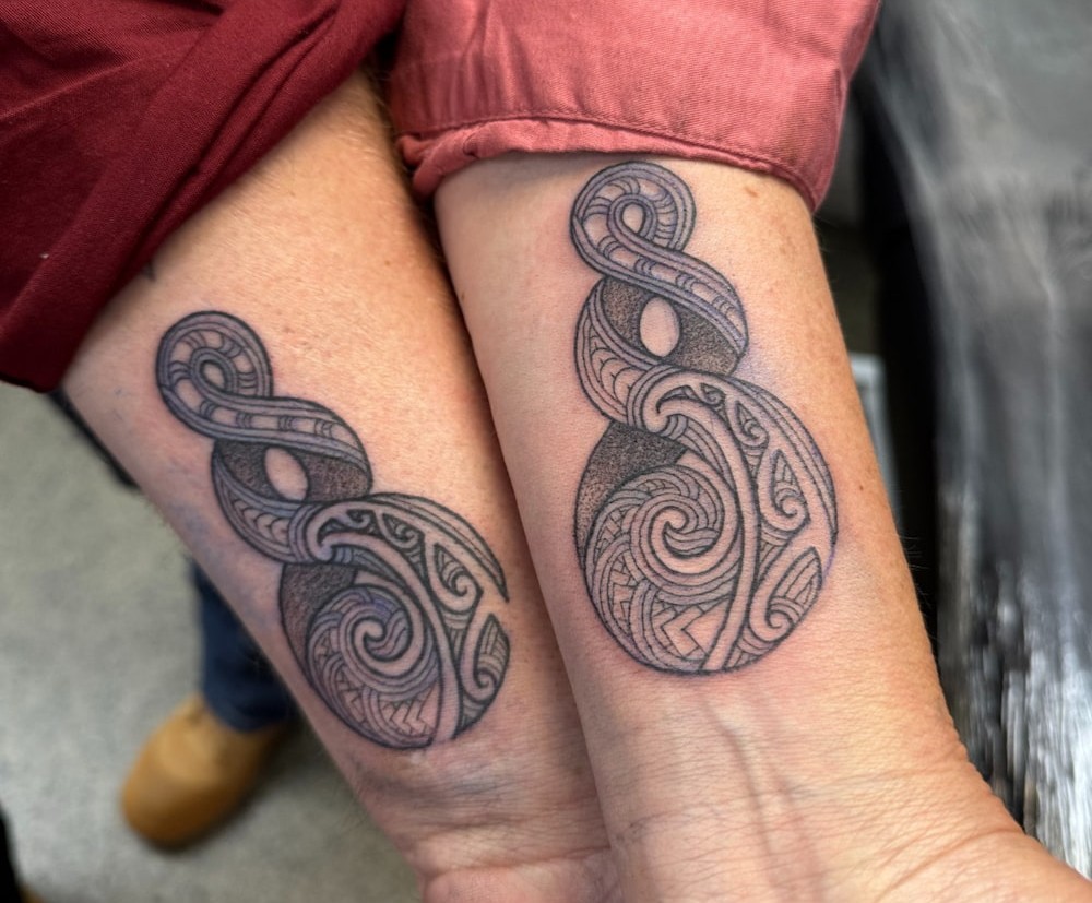 The Pikorua maori tattoo