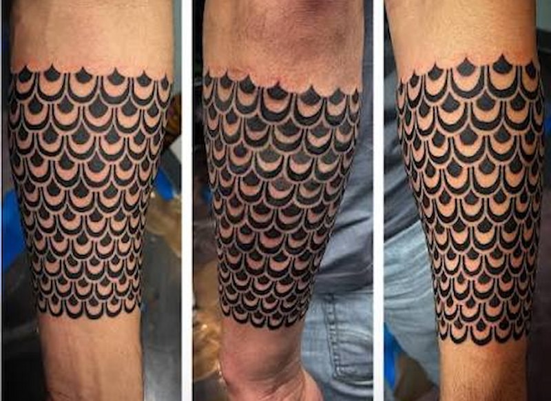 Unaunahi maori tattoo design