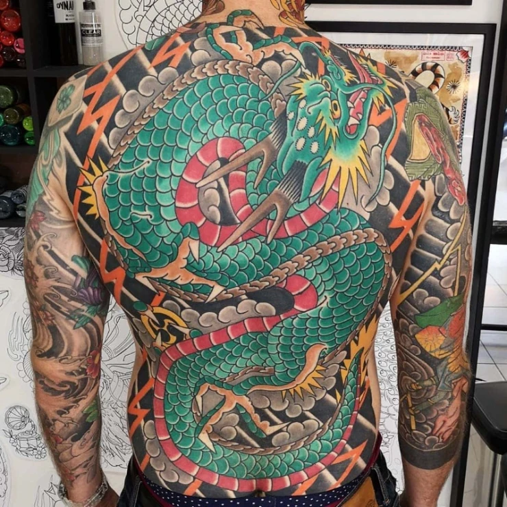 dragons tattoos hanoi