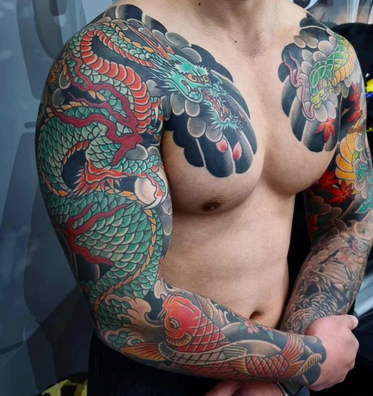 dragons tattoos hanoi