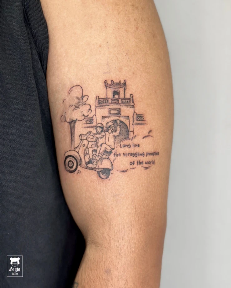 Tattoo Studio Near Temple of Literature