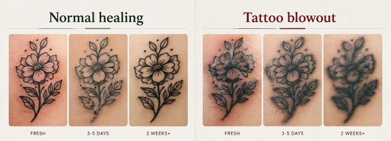 tattoo blowout