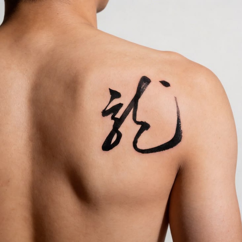 chinese character tattoo