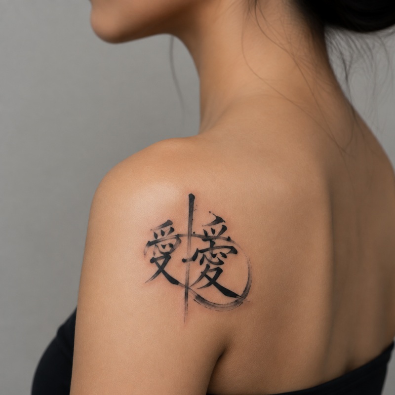 chinese character tattoo