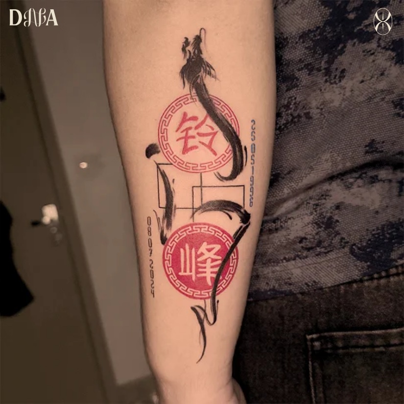 chinese character tattoo