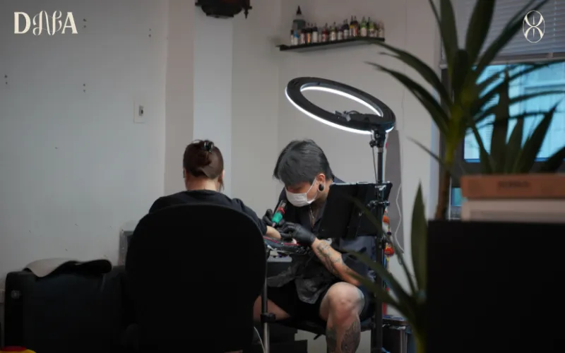 color or black tattoo