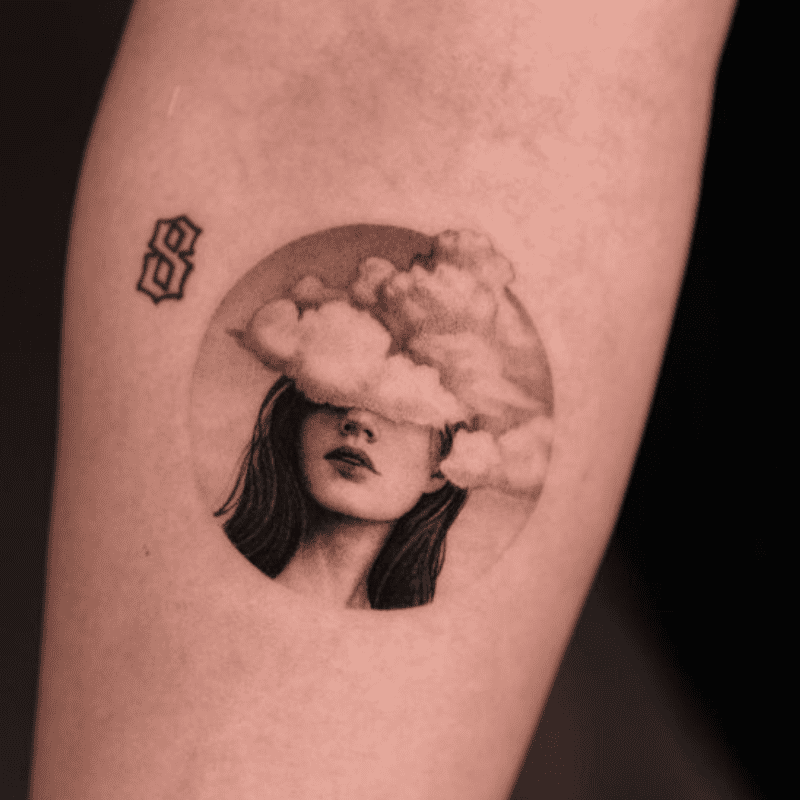 Micro realism tattoo