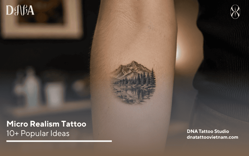 Micro realism tattoo
