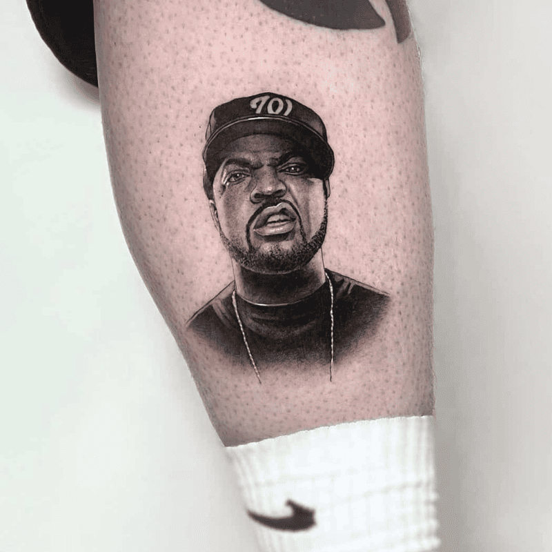 Micro realism tattoo design