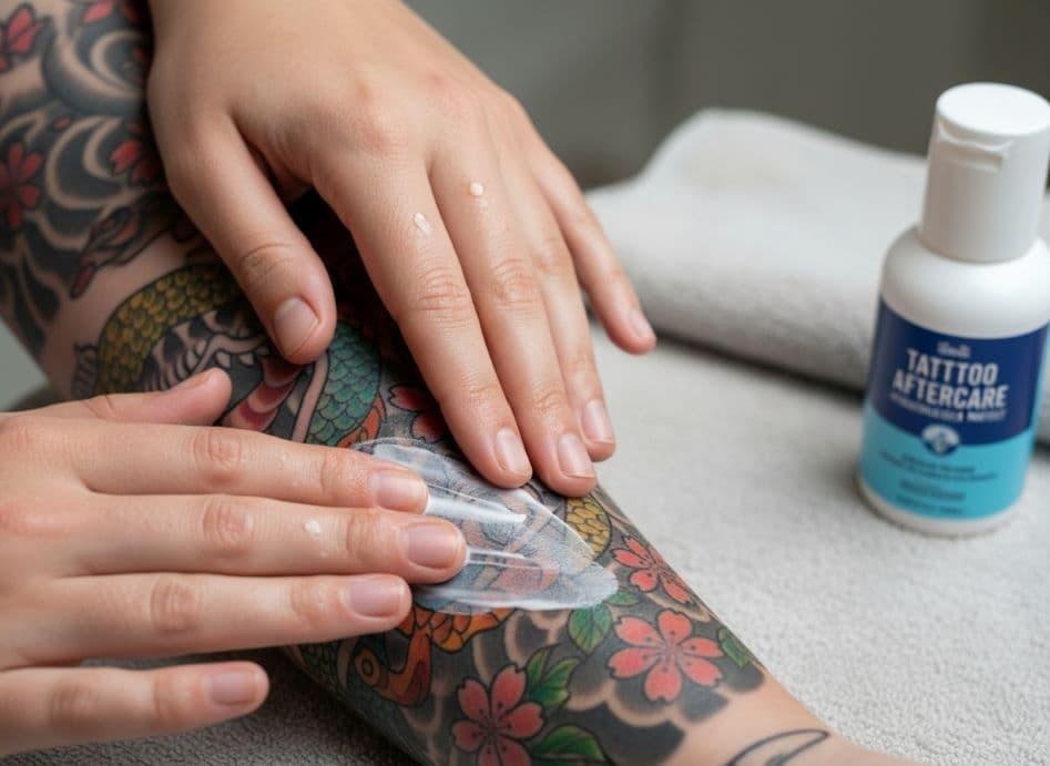 tattoo peeling