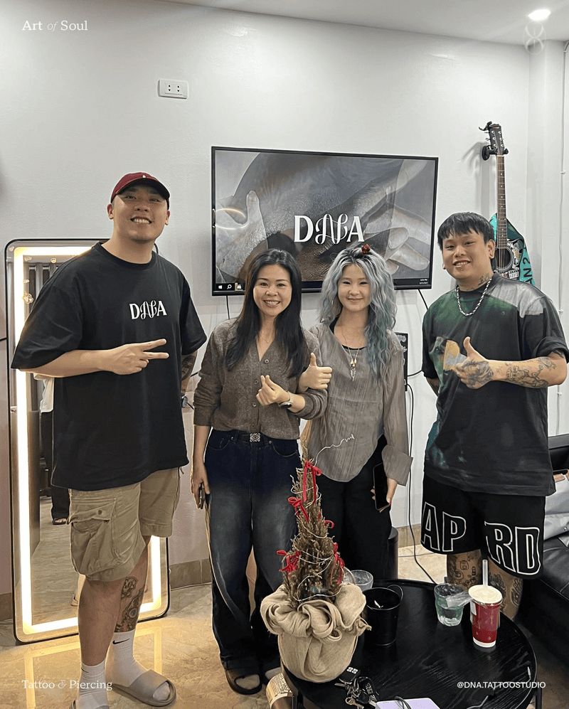 Tattoo shop near Vietnam Fine Arts Museum Hanoi