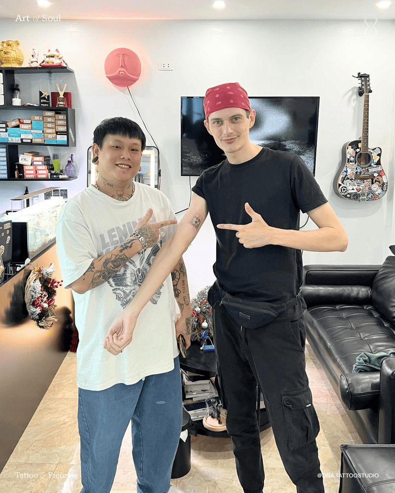 Tattoo shop near Vietnam Fine Arts Museum Hanoi