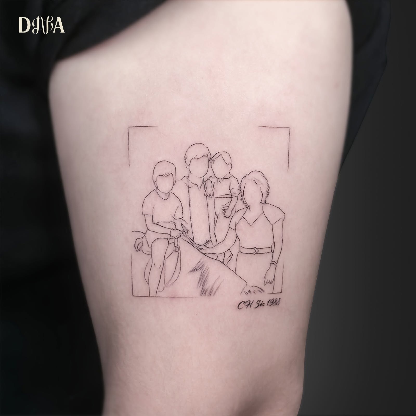 Tattoo symbol that represent family