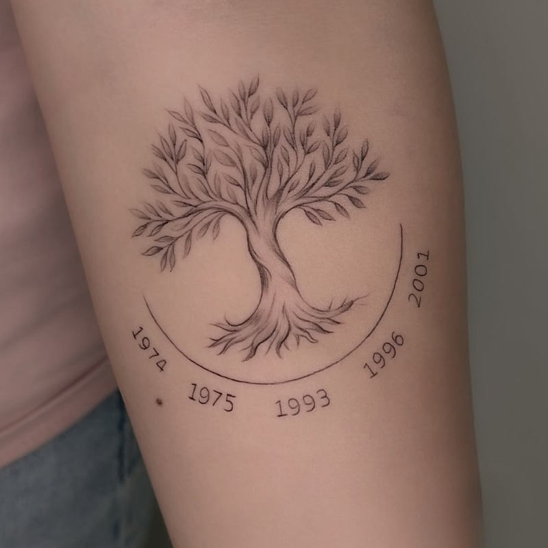 Tattoo symbol that represent family