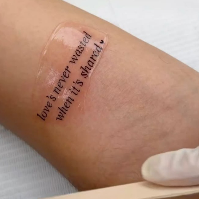 word tattoo idea