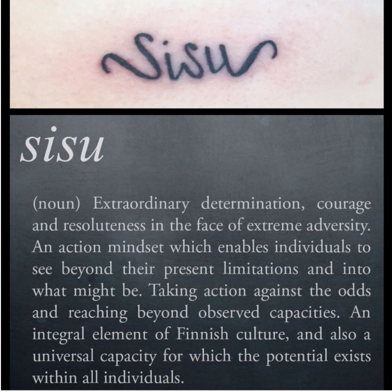 word tattoo idea